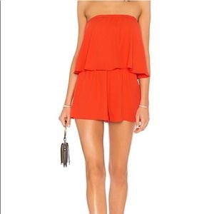 Show Me Your Mumu Watermelon Strapless Romper L